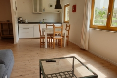 Apartment A - Wohn-Ess-Küchenbereich / Kitchen-Dining-Living